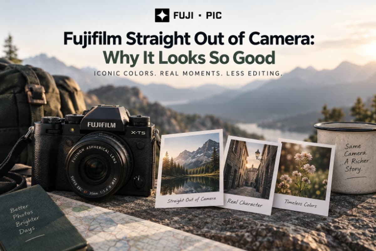 Fujifilm Straight Out of Camera